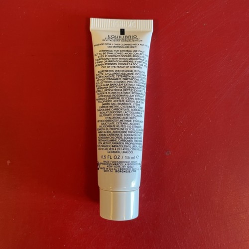 Restaurador ecualizador Borghese Equilibrio .5 fl oz tamaño de viaje nuevo sellado - Imagen 3 de 4