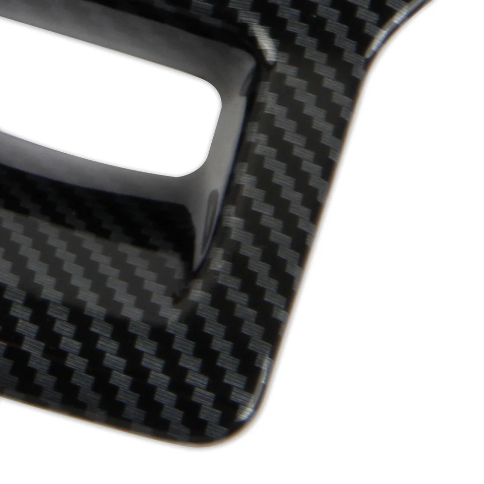 Carbon Fiber Style Interior Steering Wheel Cover Trim for KIA K5 2021-2024 - Image 4 of 4