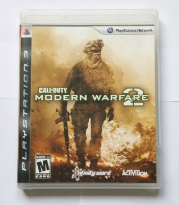 CALL OF DUTY MODERN WARFARE 2 PLAYSTATION 3 PS3 COMPLETE CIB VERY GOOD