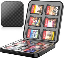 Game Card Case for Nintendo Switch 2, 12 Games holder with Magnetic Closure-Cust