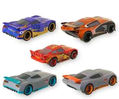 5 PK Disney Cars Lightening McQueen Next-gen Racers Pullback Die