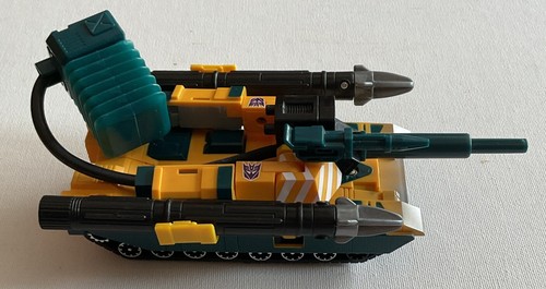 HASBRO TAKARA 1993 Robots In Disguise Destruction Bludgeon 2 Missiles Gun RARE - Picture 2 of 5