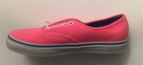 Vans rosa Halbschuhe (Männer 7,5, Frauen 9, Off The Wall, gewaschener Köper) - Bild 1 von 5