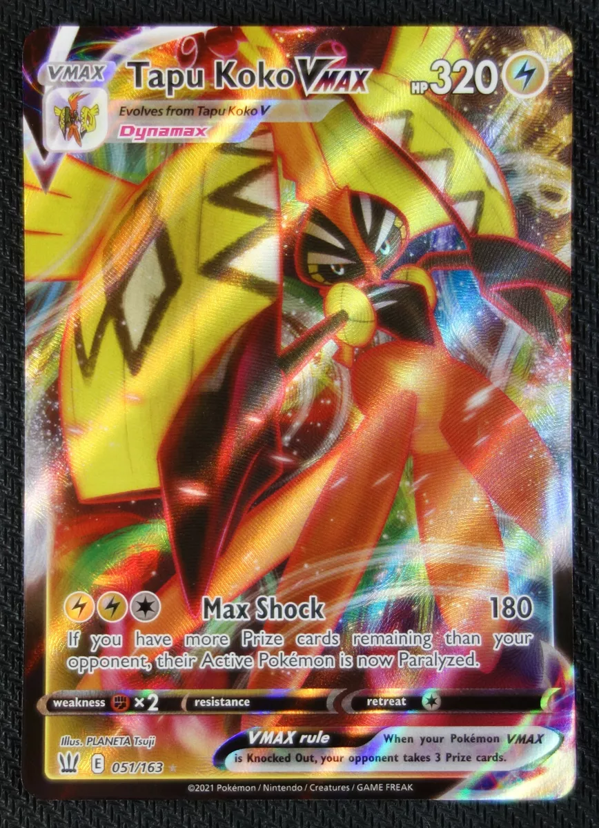 Found this Tapu Koko VMAX Pokémon Card : r/pokemoncards