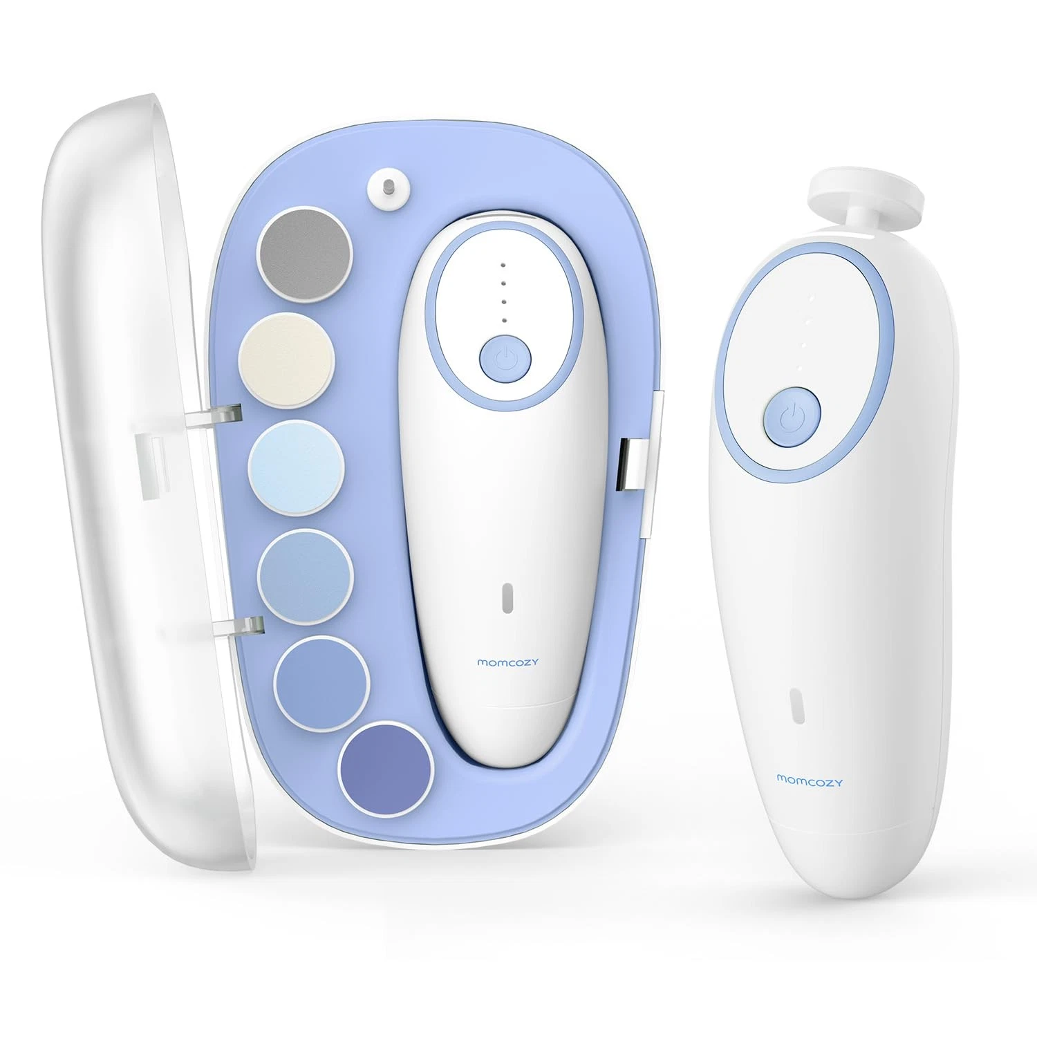 Electric Baby Nail File Trimmer Night Light 7 Grinding Pads Blue NC02 Momcozy
Opens in a new window