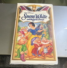 Walt Disney Masterpiece Collection Snow White and the Seven Dwarfs VHS NTSC G