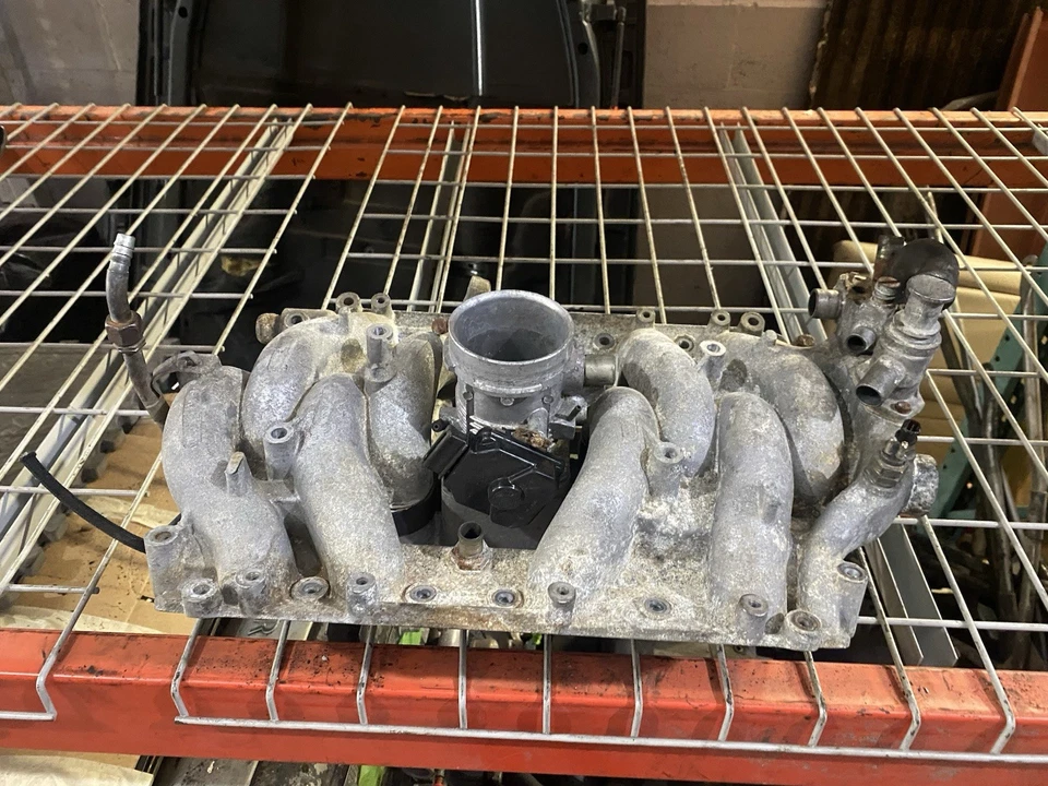 Mercedes Benz R107 450SL 1972-75 colector de admisión superior + inferior 1171410901 Foto 4 de 4