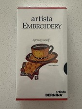 Bernina artista Embroidery VHS Tape sealed