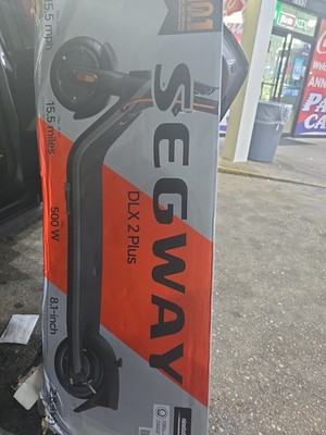 Segway DLX 2 PLUS Adult Electric eScooter, 15.5 mph , 15.5 mi Range  Age 14+