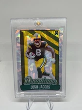 Josh Jacobs Inspired Custom Art Card -Fan Made “Downtown” Style -Green Bay