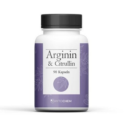 L-ARGININ PLUS Citrullin hochdosiert Kapseln 90 St
