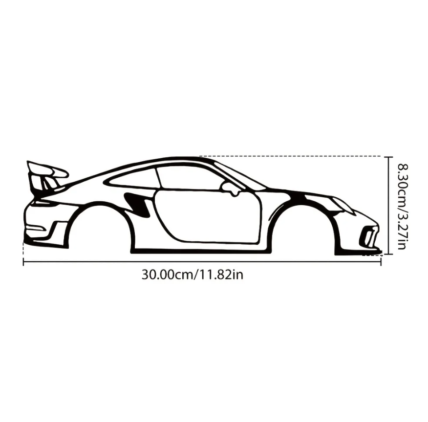 Race Car Metal Wall Art - High-Speed Kids Room Decor for Nursery Boys ...