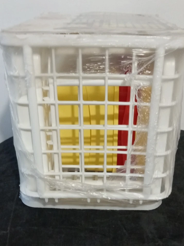 Vintage Lil Yaffa  Plastic Storage Organizer #806 White - 13.5" x 15.5" x 12" - Image 3 of 4