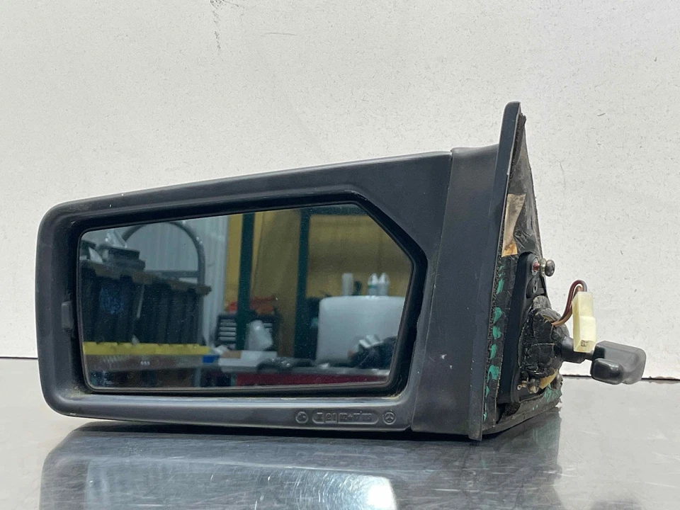 Espejo retrovisor puerta lateral derecho Mercedes 420 1991 pasajero OEM gris 1986-91 Foto 2 de 4