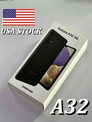 NEW Samsung Galaxy A32 5G A326U 64GB Prism Black Unlocked AT&T T-Mobile Verizon