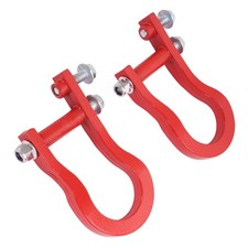 Red Pair 2pcs Tow Hook For Chevrolet Silverado Gmc Sierra 1500 2007-19 84192871