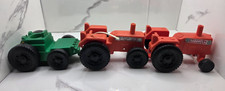 Vintage Bambola tractors x 2 plus one other made in denmark 1960 s Good Conditi