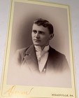 Rare Antique California Law Frank Cattern Allegheny College Grad Cabinet Photo! — photo 2
