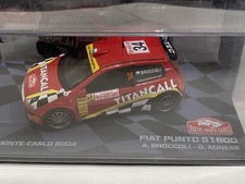 Fiat Punto S1600 Broccoli 2004 Rally Montecarlo 1:43 Ixo Altaya Diecast