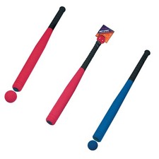 Champion Sports Foam Covered Bat and Ball