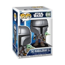 Funko Pop!  Mandalorian & Grogu Vinyl Figure ...