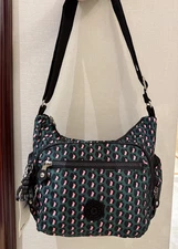 NWT Kipling Women's handbag Crossbody hipster in  Garden 3D