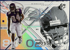 2002 Upper Deck SPx Randy Moss #67 Minnesota Vikings HOF WR (3)