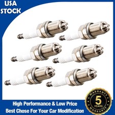 Set Of 6 Platinum Spark Plugs Fit For 2002-2006 Mini Cooper All Engine Bkr6equp
