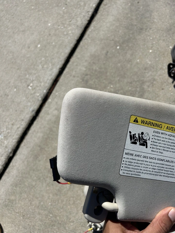 10-16 LAND ROVER LR4 CONJUNTO PARASOL DELANTERO IZQUIERDO DERECHO OEM Foto 2 de 4