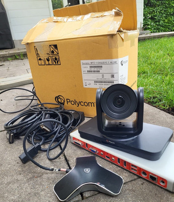 Polycom EagleEye IV 4X VoIP Set mit Codec, Tischmikro, FB, Kabel, OVP