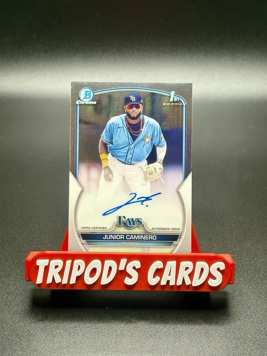 25+ Bowman Tampa Bay Rays Baseball Autographed Sports Trading
