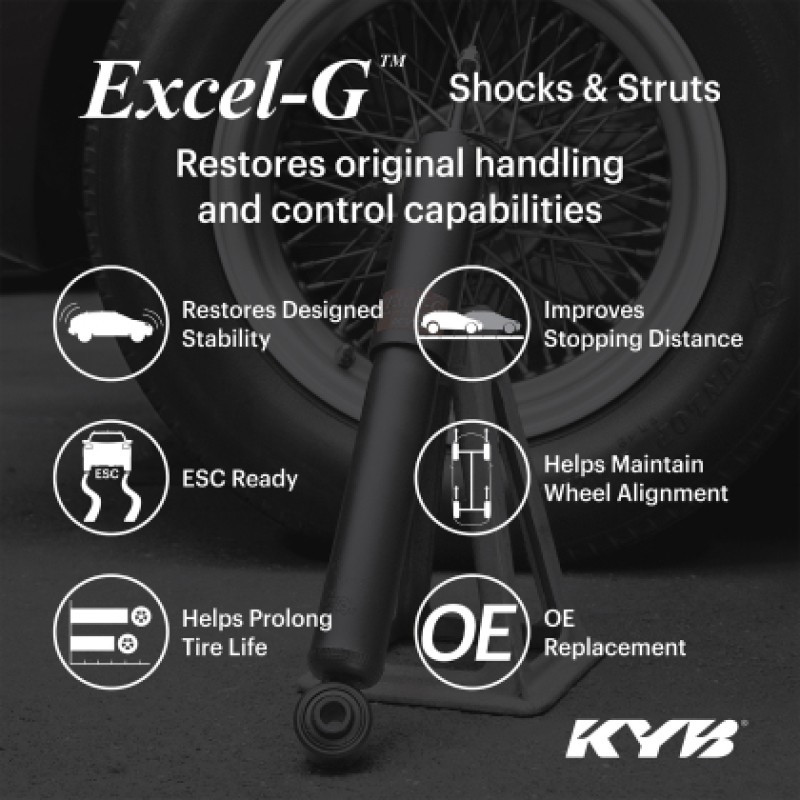 KYB 3410134 Excel-G Rear Strut for 2014-20 Acura MDX / 2016-22