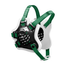 Cliff Keen F5 Tornado Wrestling Headgear/Earguards, Black/White/Kelly Green