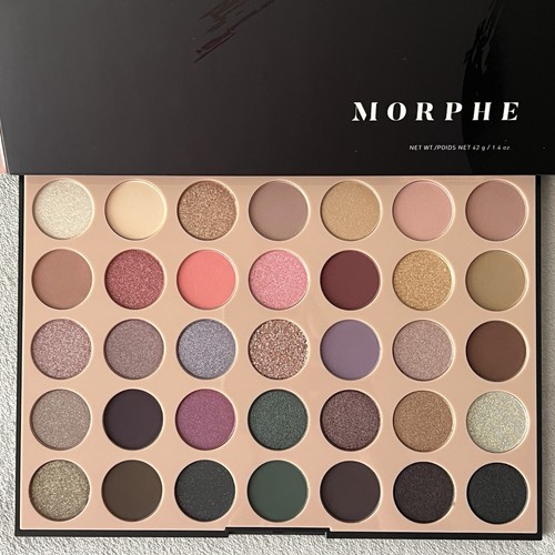 Morphe 35C Everyday Chic Artistry Eyeshadow Palette 35 Shades New In Box - Picture 2 of 4