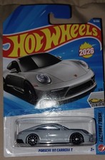 Hot Wheels 2026 Case A Porsche 911 Carrera T Gray
