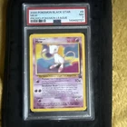 Pokémon Black Star Mew Promo-Pokemon League #8 2000 PSA 7