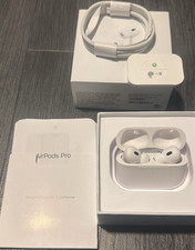 Apple AirPods Pro Wireless Bluetooth In-Ear Headphones White with Charging Case