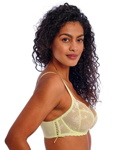 Freya Offbeat Decadence Bra Side Support Underwired Womens Lace Lingerie 402501 - Afbeelding 5 van 44