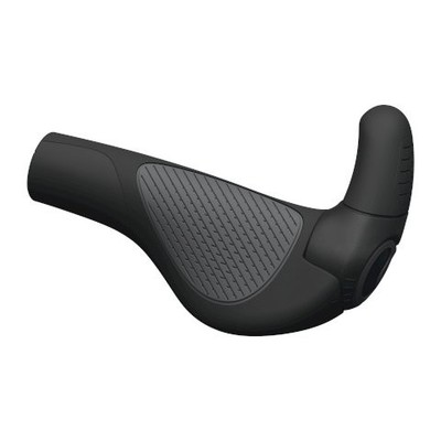 ERGON Lenkergriff GP2-S Evo mit Bar Ends schwarz / grau | Rubber/Kunststoff | Au