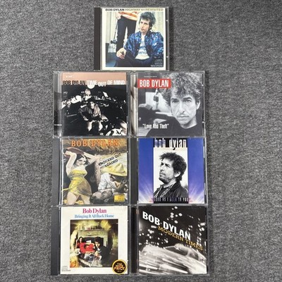 Bob Dylan CD Lot of 7 Modern Times, Time Out of Mind, Knocked Out Loaded....