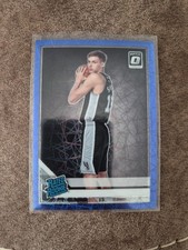 2019 Panini Donruss Optic Rated Rookie Blue Velocity Prizm Luka Samanic #176 