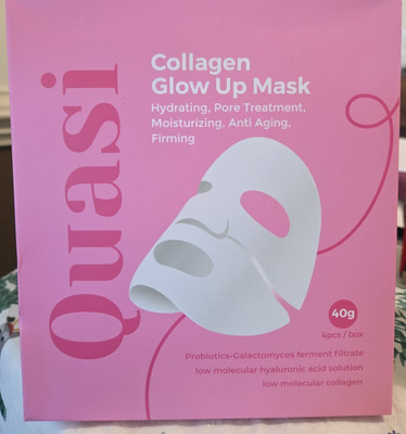 Bio-Collagen Face Mask Overnight   Hydrating Korean Sheet Mask   Niacinamide 4PC