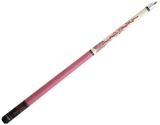 Athena ATH34 Pool/Billiards Cue - Pink Tribal Hearts & Roses