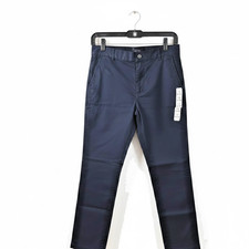 The Children's Place Boys Size 16 Pants navy blue New NWT 
