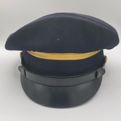 BANCROFT Military Caps 制帽 オフィサーキャップ Vintage Bancroft Army Cap Navy Blue Size 6 3/4 Militaria | eBay