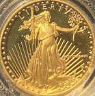 $5 1988 GOLD EAGLE ROMAN NUMBERS NO BOX OR COA