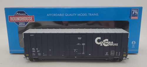 Coche de carga Athearn 1514 escala HO Columbia & Cowlitz 50' Hi-Cube lado acanalado PD #3037 | Condition: Used