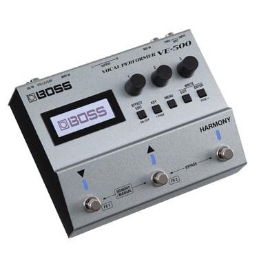Boss Vocal Performer VE-500 Pedale vocale multieffetto / Argento - Foto 2 di 7