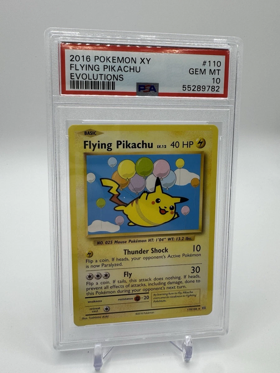 Pikachu Pokémon TCG Evolutions Secret Rare Individual Collectible