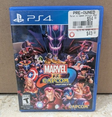 Marvel Vs Capcom Infinite PlayStation 4 PS4 - Tested, Works